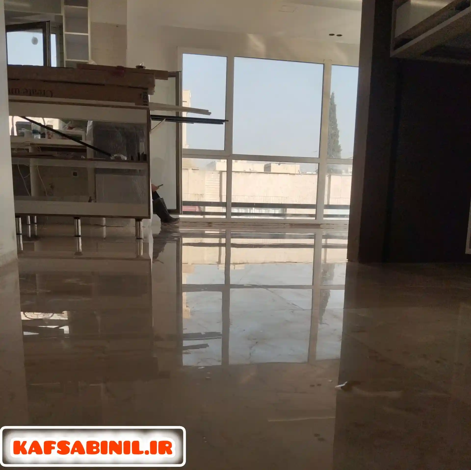 هزینه کفسابی سنگ و کف خانه