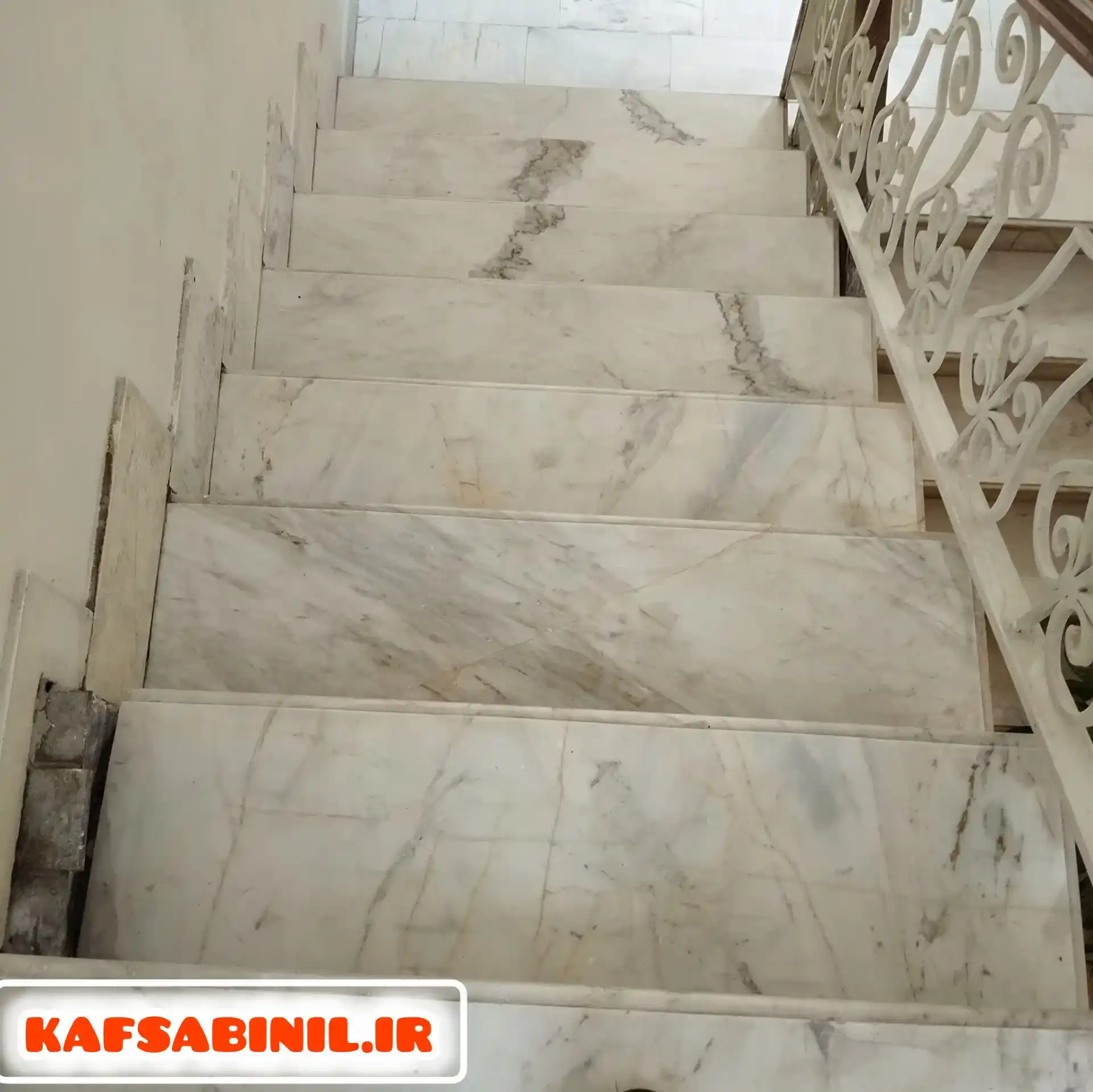 کف سابی پله ساختمان