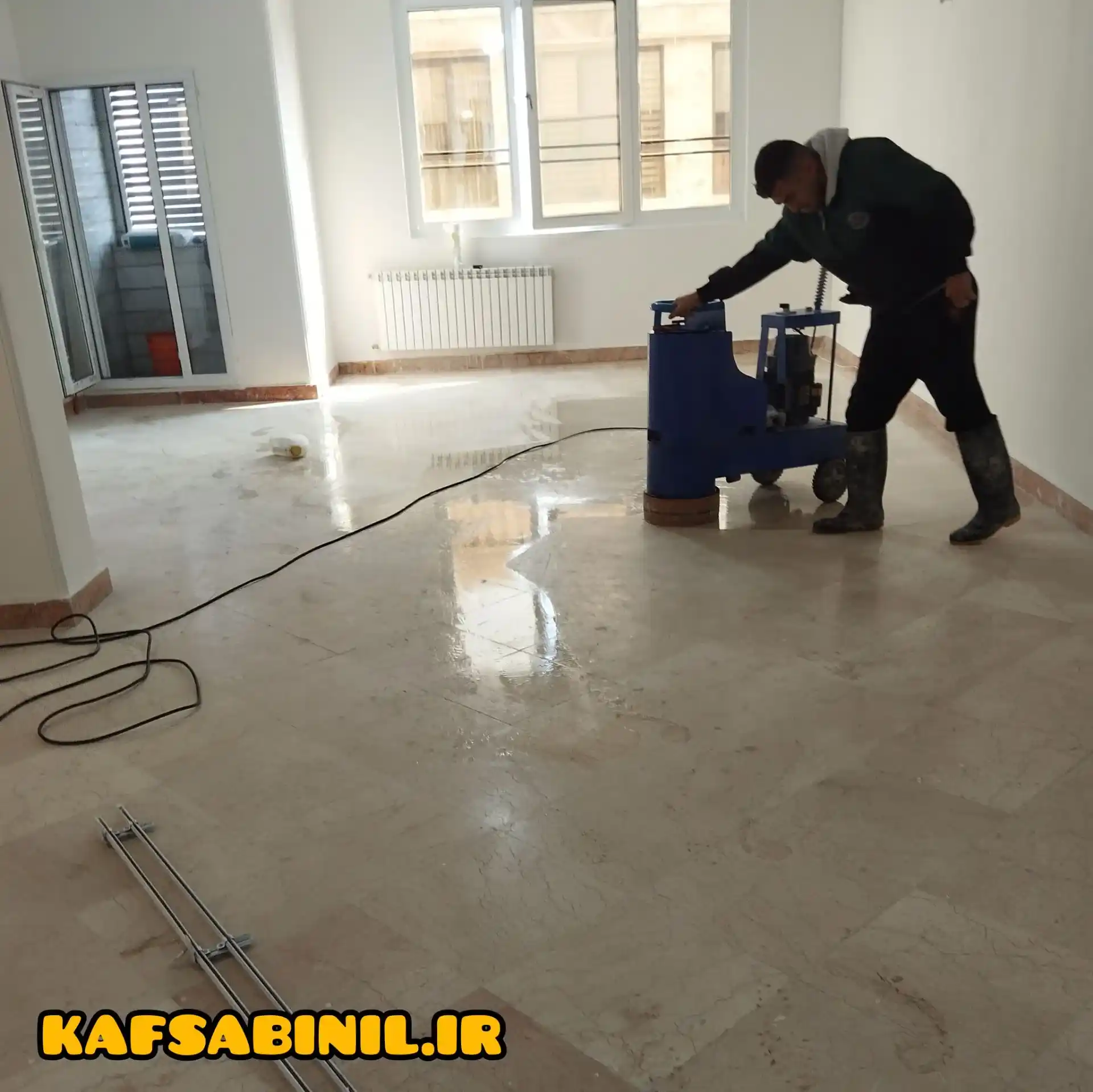 سنگ سابی با ابزار تخصصی