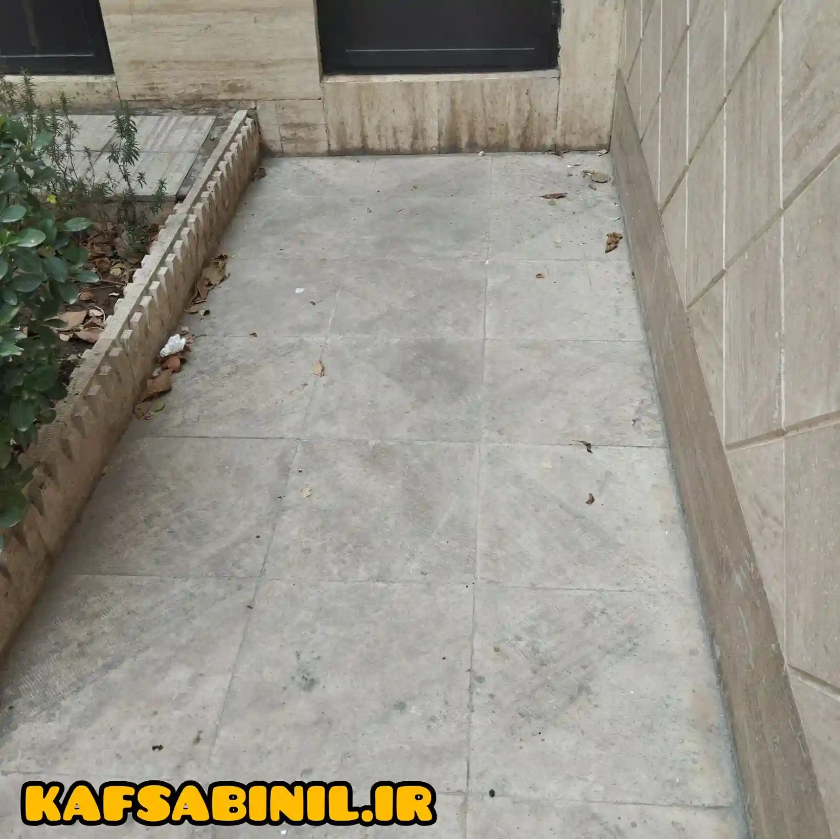 کفسابی در خیابان آزادی